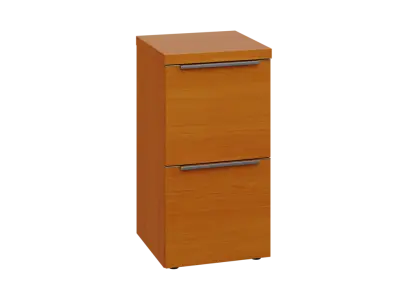 SIN 2 - 42Z kancelářská skříň, 2-zásuvková, 770x400x400, třešeň šumavská